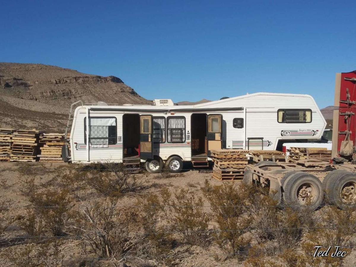 Camping At Desert Gardens Oasis In Lobo, Tx バン・ホーン エクステリア 写真